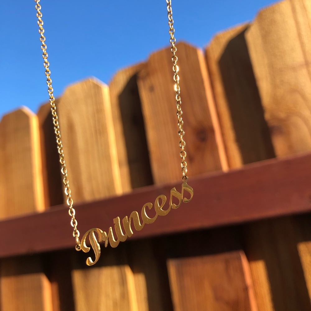 Gold Princess Necklace